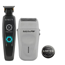 stylecraft saber Precision trimmer and FX3 shaver Two grooming tools, a black and gray BaBylissPro model, with 'Black Friday Deal' and 'Limited Edition' labels on a white background.