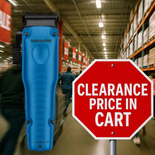 BaBylissPRO FXONE Lo-ProFX Limited Edition Clipper | Blue Titanium Blade