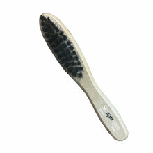 Scalpmaster Boar Bristle Beard Brush 4 Row #SC2220 Hairbrush with black bristles on a white background