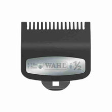 “Wahl premium 1/16 inch half guard with metal retention clip.”

