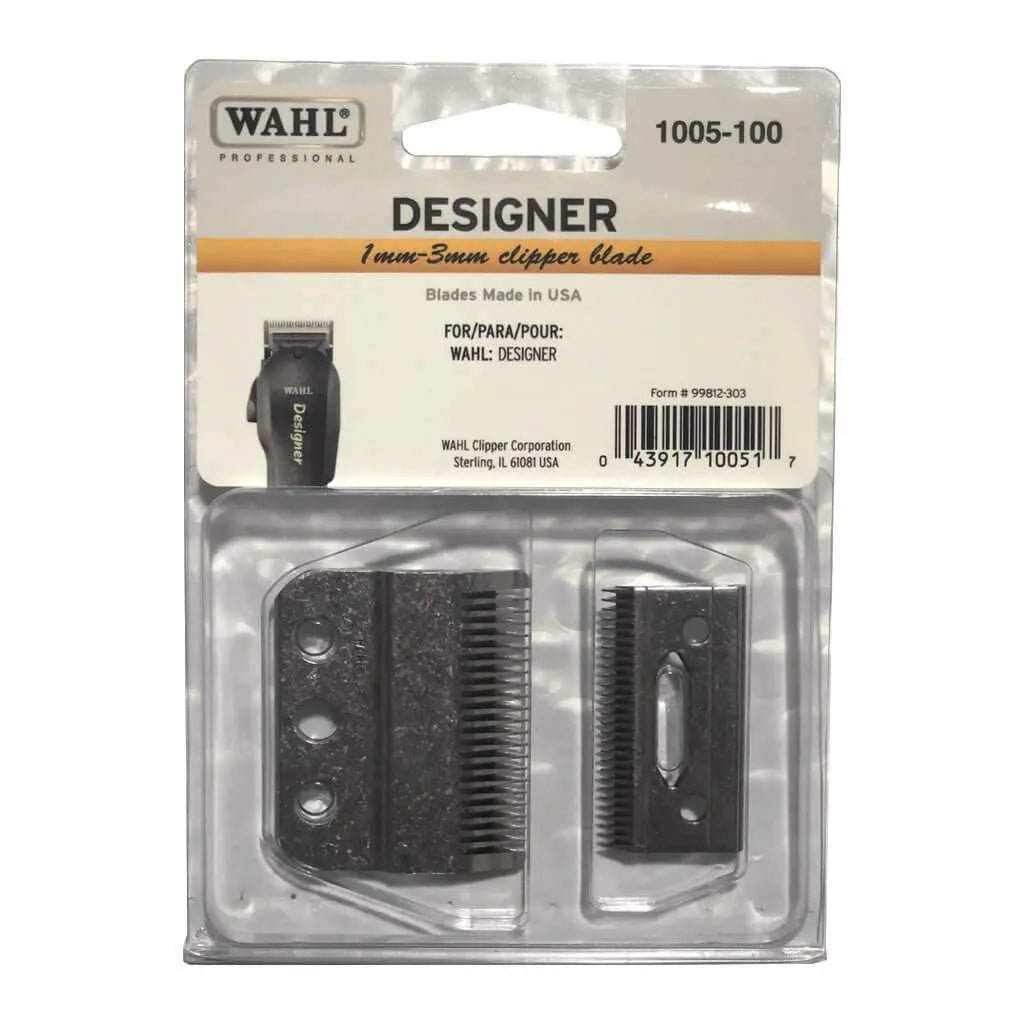 3 Hole Clipper Blade Designer  -Standard-1mm-3mm Replacement - 1005-100 - BUYBARBER.COM