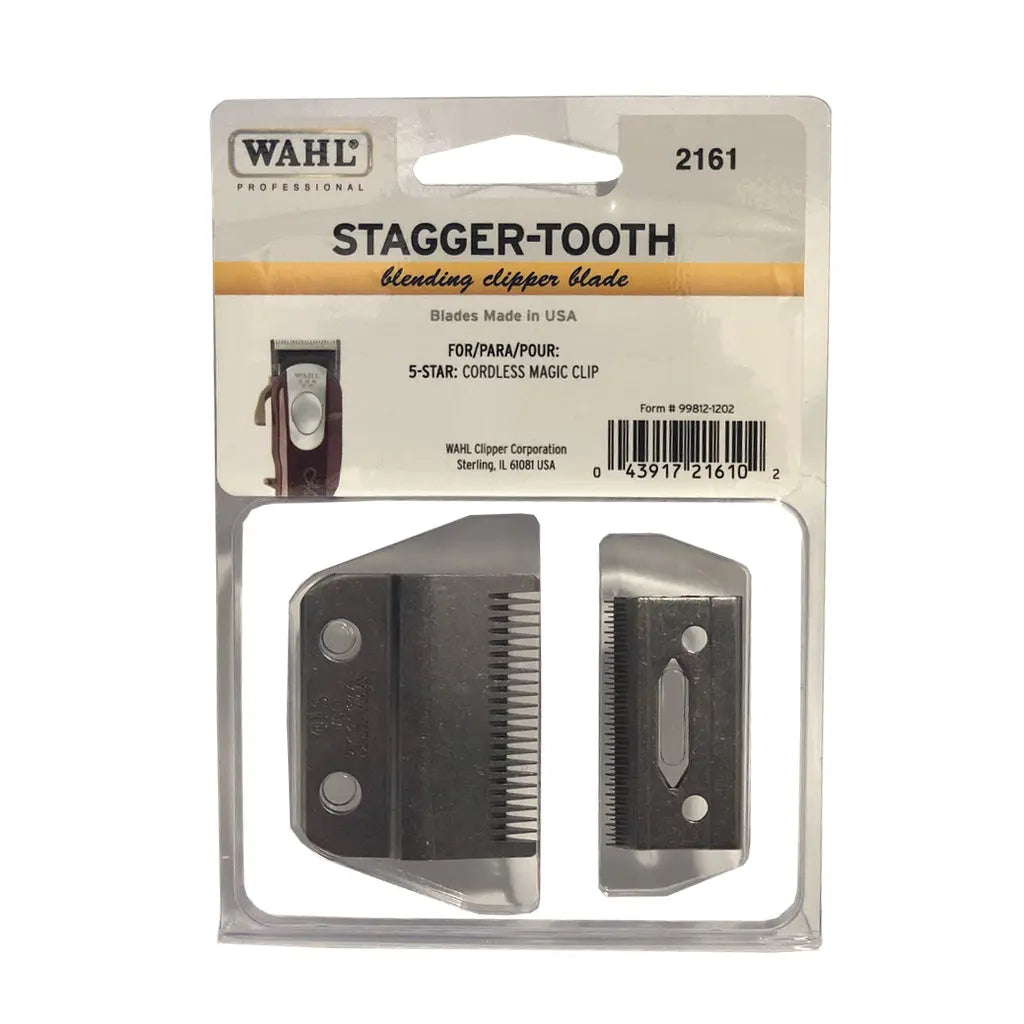 Stagger Tooth Blade Set (C/C Magic Clip Only) - 2161 - BUYBARBER.COM