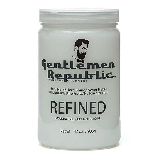 Gentlemen Republic 32 oz Refined Gel - BUYBARBER.COM