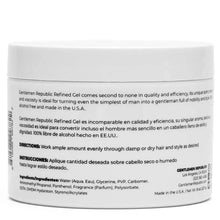 Gentlemen Republic 8oz Refined Gel - BUYBARBER.COM