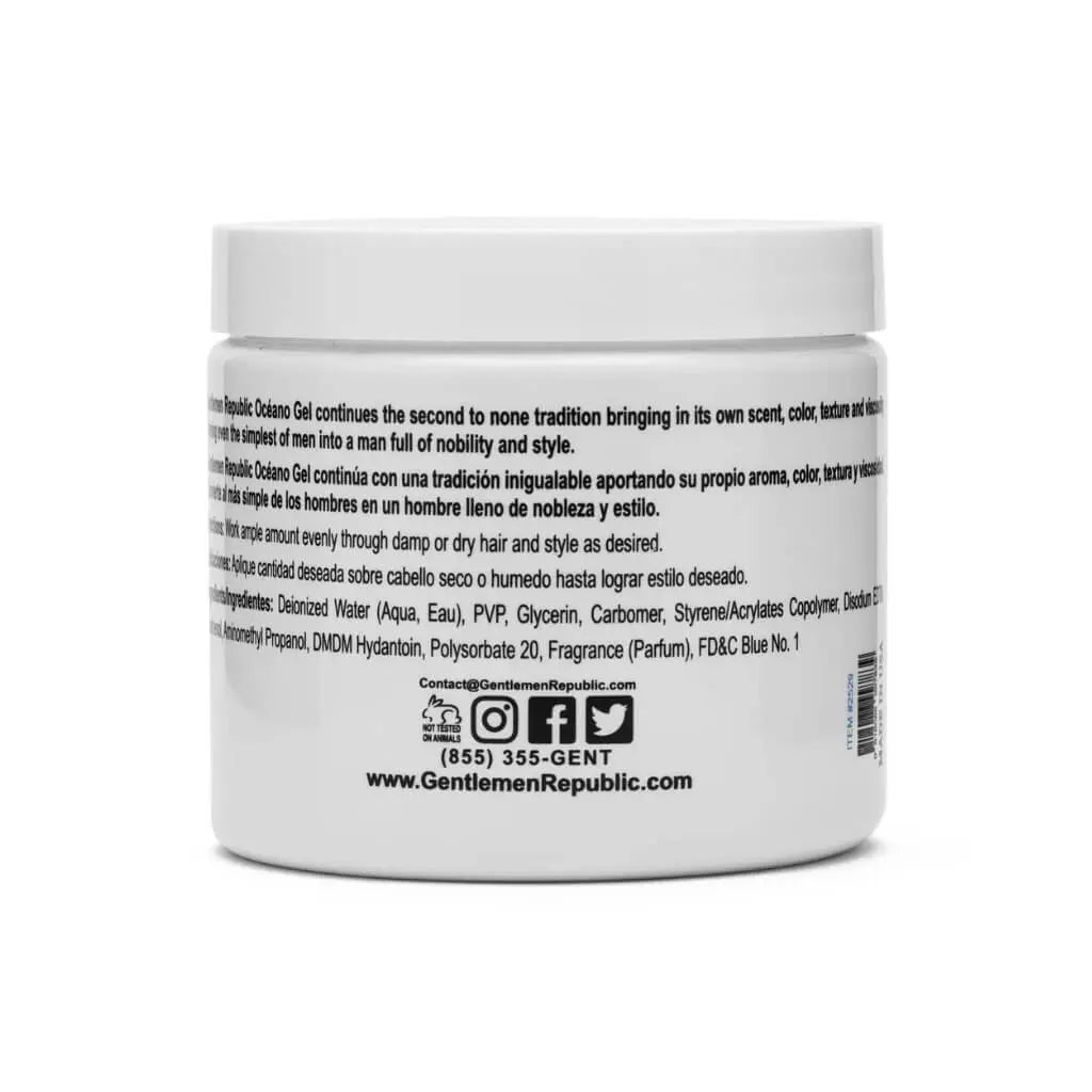 Gentlemen Republic 16oz OCEANO Gel - BUYBARBER.COM