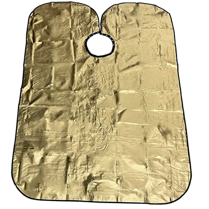 24K Barber Black - Gold Cape Reversible - BUYBARBER.COM