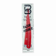 Level 3 Red Straight Razor Holder - BUYBARBER.COM