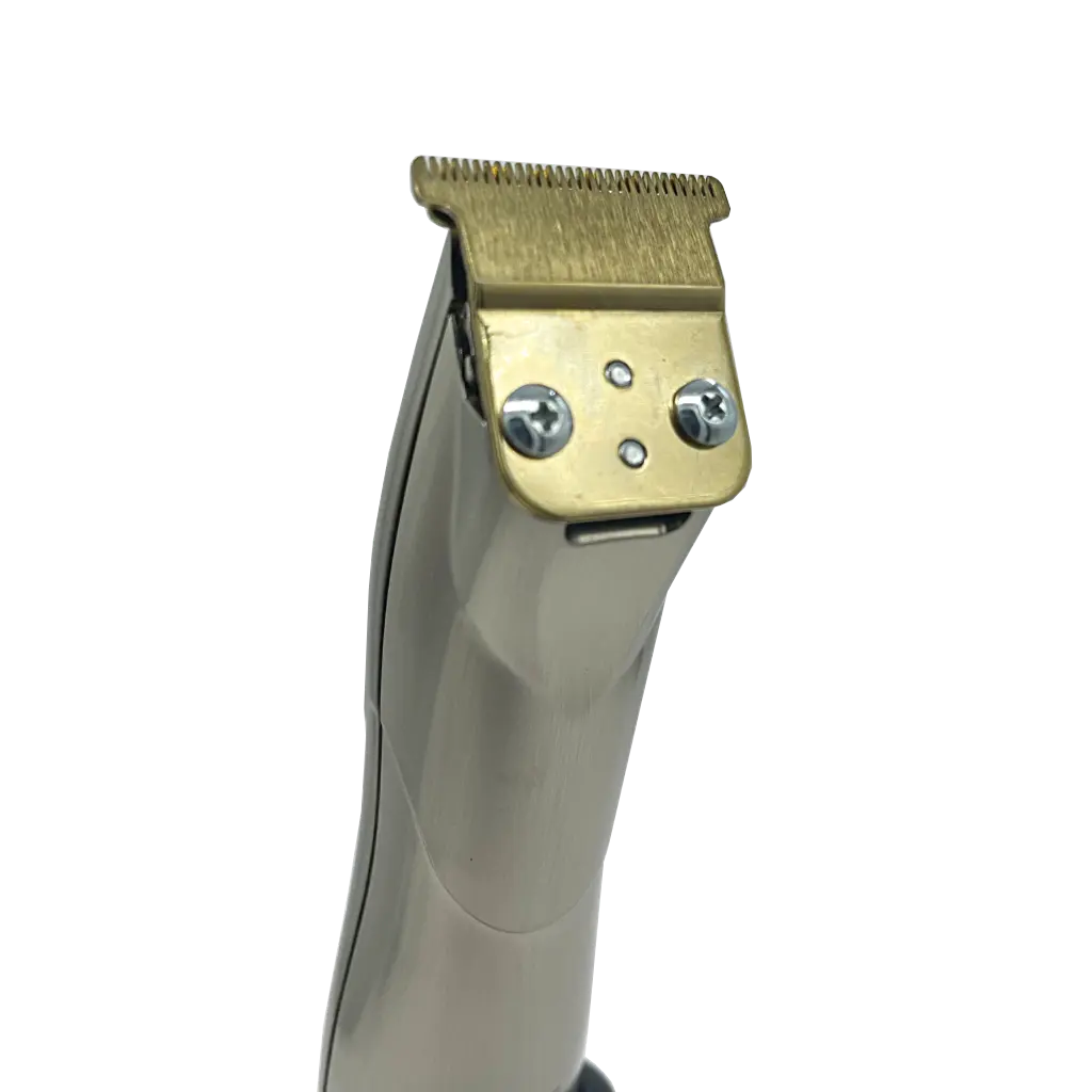 Our version of ANDIS Slim Line Carbon Steel Gold Blade Combo Replacement BUYBARBER.COM