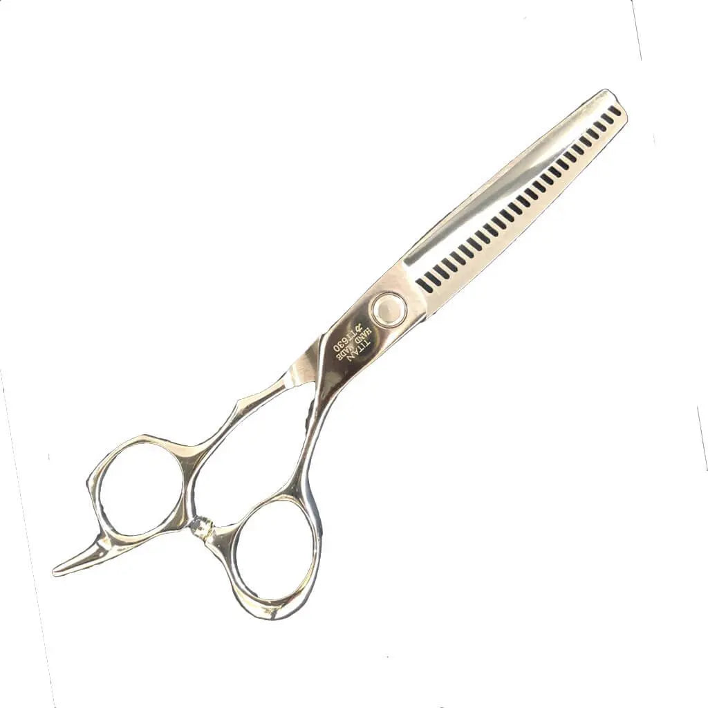 Hand Made Japan Hair Thinning Shears - 6 inch - BUYBARBER.COM