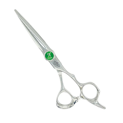 Handmade Japan TJD- Green Stainless Steel Hair Cutting Shears | Shop BuyBarber