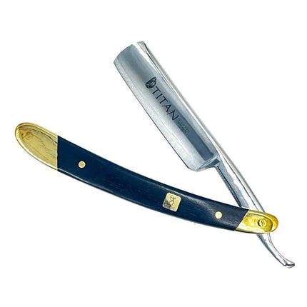 Hand Made Japan  Straight Razor 5/8" Ebony - BUYBARBER.COM