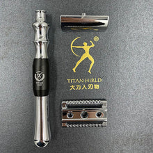 Buy Barber 4pz Travel Shaving Set - Black - BUYBARBER.COM