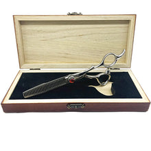 Japan Damascus ATS314 Thinning Shears | Handmade | 440C | 6 Inch - BUYBARBER.COM