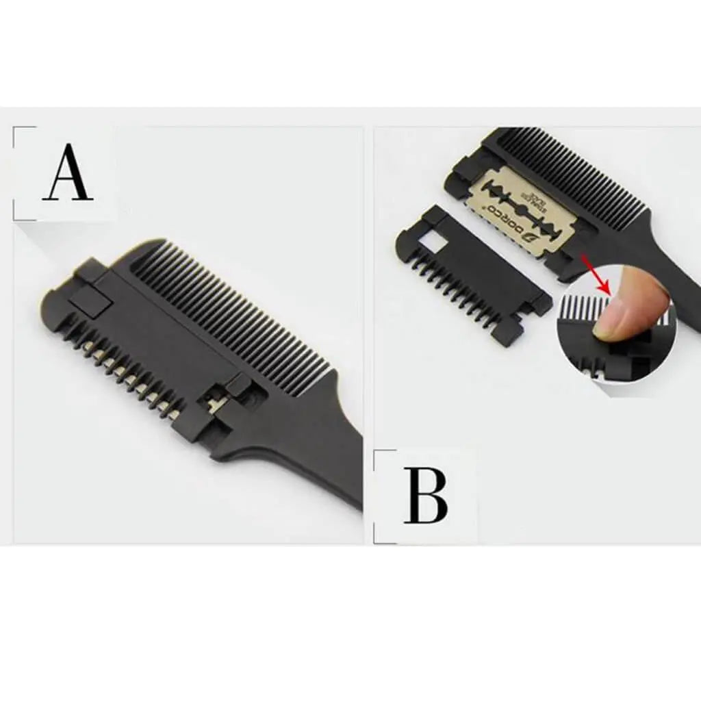 Buy Barber Professional Razor Comb - Double Edge Blade - BUYBARBER.COM