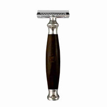 Hand Made Safety Razor Ebony Wood - BUYBARBER.COM