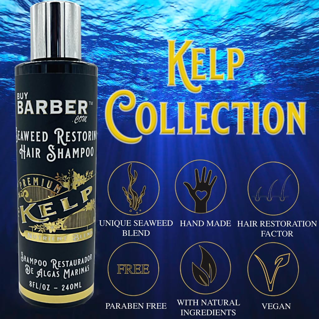 Premium Kelp Seaweed Restoring Hair Shampoo Shop BuyBarber