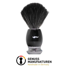 Classic Shaving Brush | Black Silver-tip Fibre | Shop BuyBarber