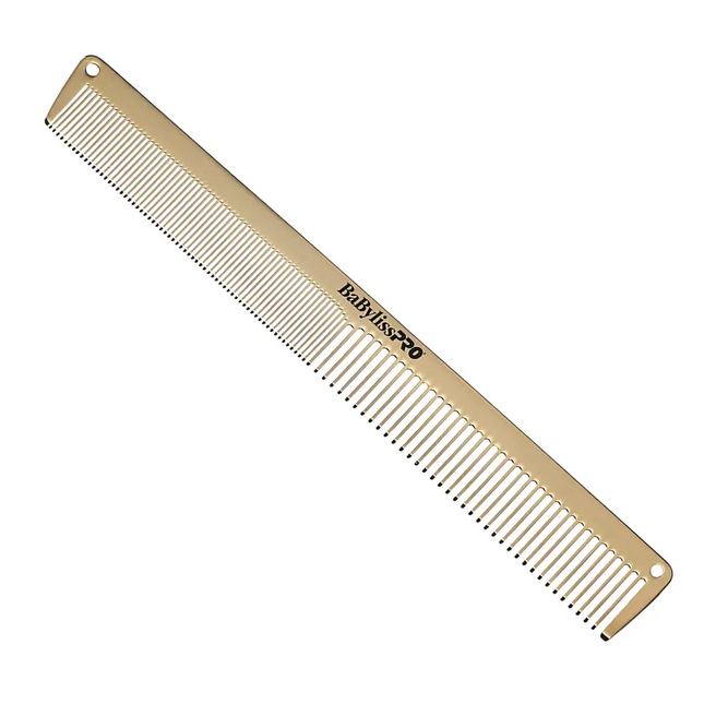 BaBylissPRO® GOLDFX Metal Comb 2-Pack - BUYBARBER.COM
