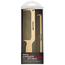 BaBylissPRO® GOLDFX Metal Comb 2-Pack - BUYBARBER.COM