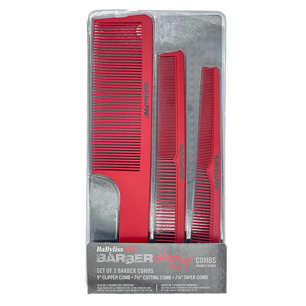 BaBylissPRO® BARBERology™ Comb Set - BUYBARBER.COM