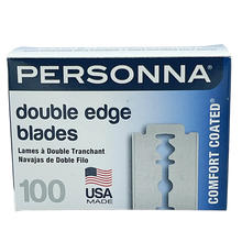 Personna Double Edge Razor Blades 100 count- Made in the USA - BUYBARBER.COM