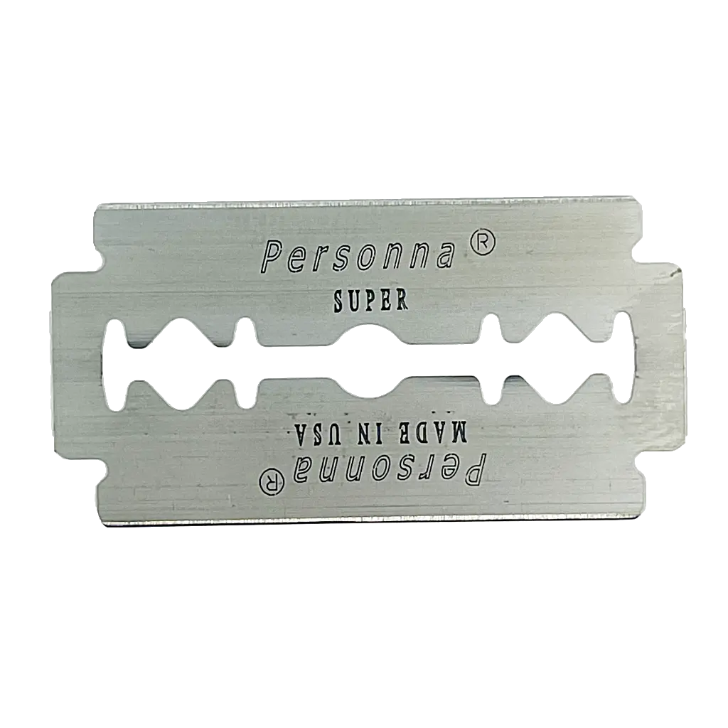 Personna Double Edge Razor Blades 100 count- Made in the USA - BUYBARBER.COM