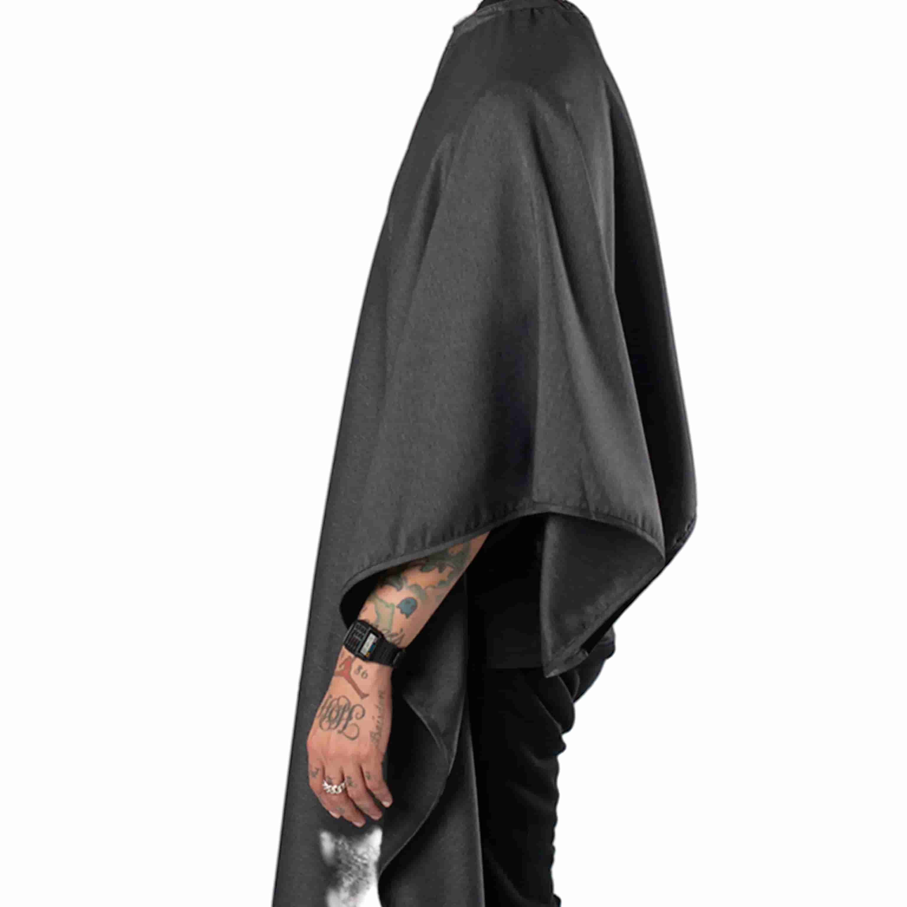 Barber Strong Classic Barber Cutting Cape - Grey - BUYBARBER.COM