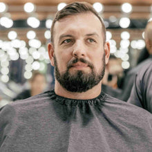 Barber Strong Classic Barber Cutting Cape - Grey - BUYBARBER.COM