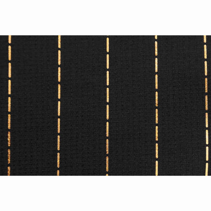 Barber Strong Classic Barber Cutting Cape - Black/Gold Pinstripe Barber Strong