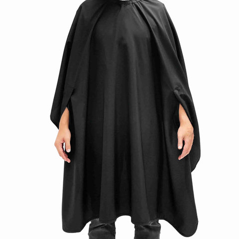 Barber Strong Classic Barber Cutting Cape - Solid Black