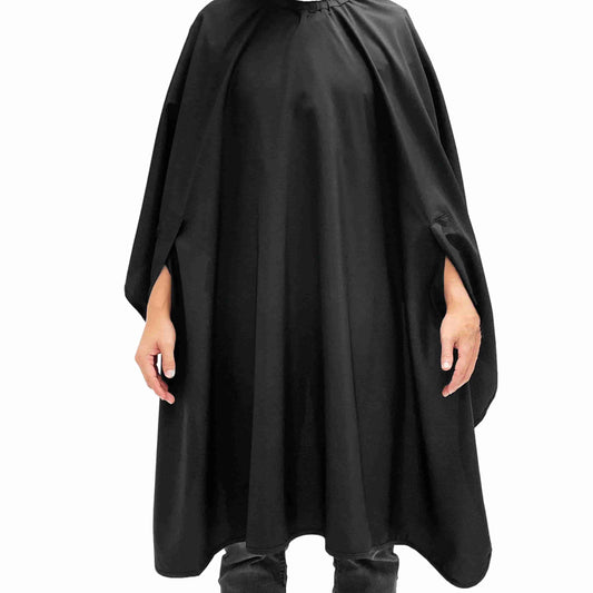 Barber Strong Classic Barber Cutting Cape - Solid Black