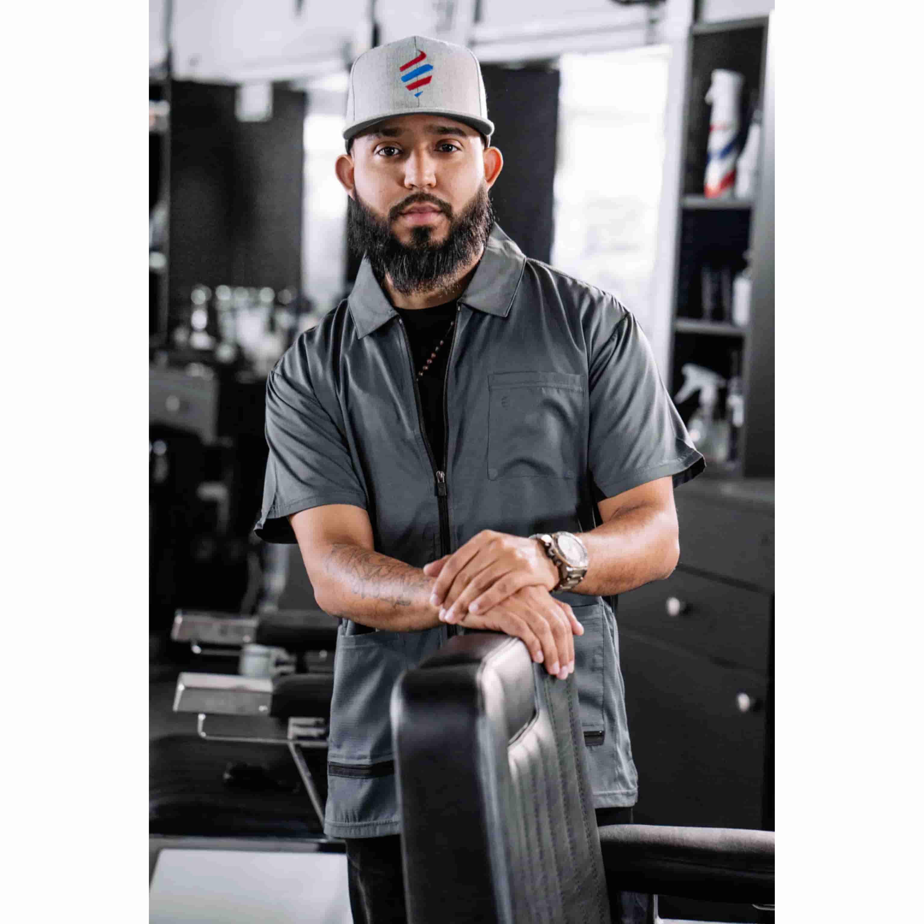 Barber Strong Barber Jacket -Grey Barber Strong