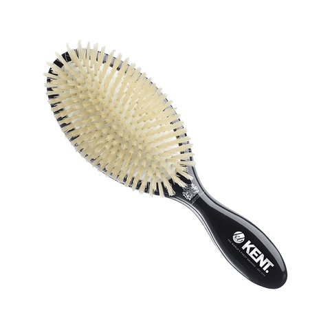 Kent Brushes Large Sized - Pure Soft White Natural Bristle - BUYBARBER.COM
