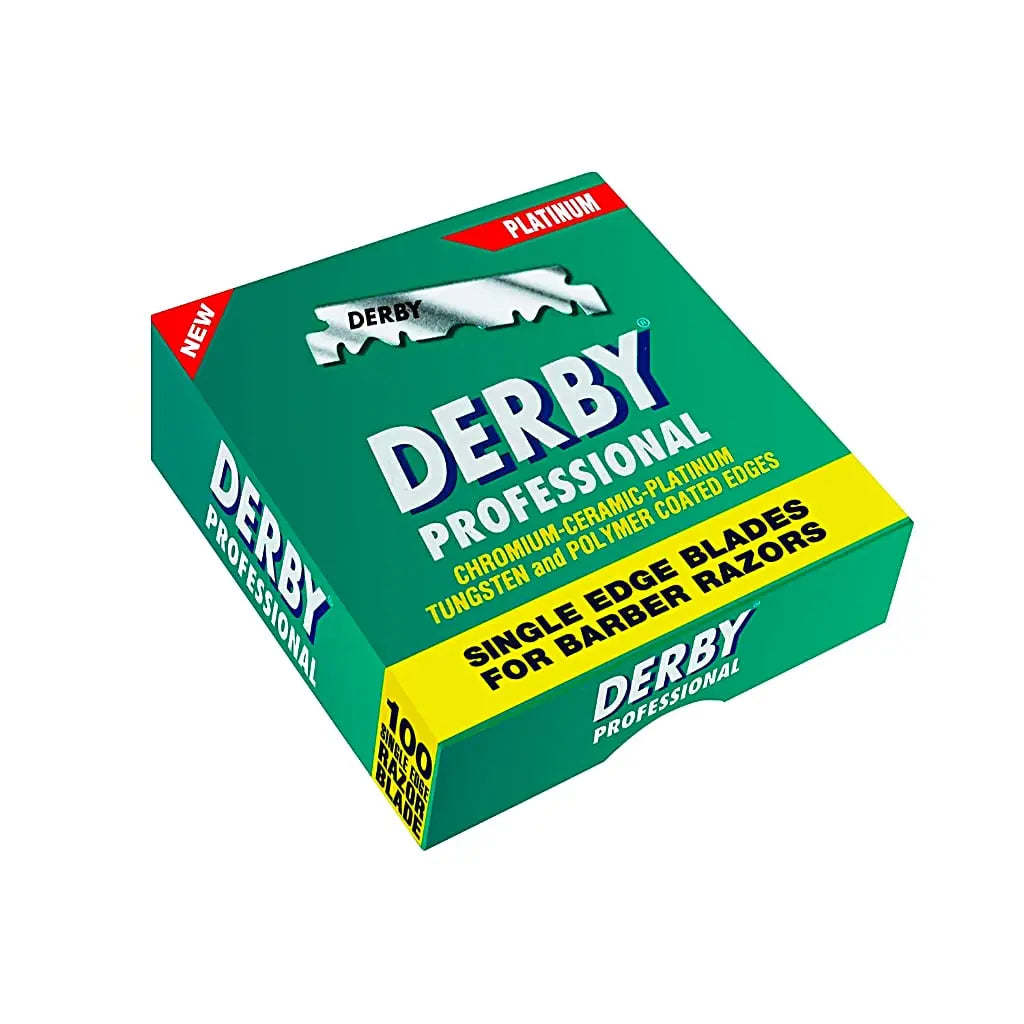 Derby Professional Single Edge Razor Blades, 100 Count Derby Premium