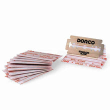 Dorco Double Edge Razor Blades – Red | 100 Pack - BUYBARBER.COM