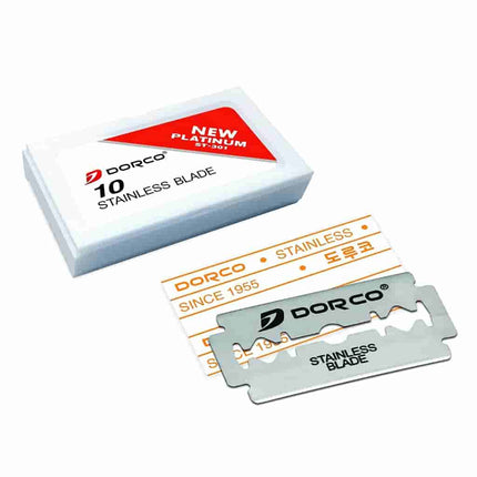 Dorco Double Edge Razor Blades – Red | 100 Pack - BUYBARBER.COM