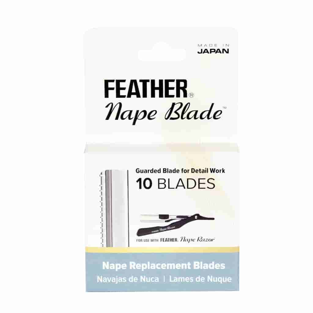 Feather Nape Razor Replacement Blades 10pk Feather