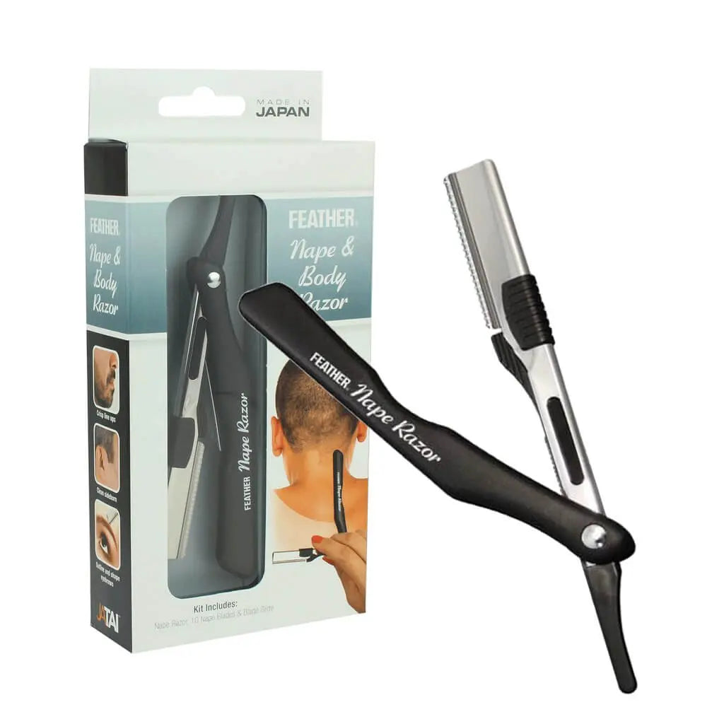 Feather Nape & Body Razor Set - BUYBARBER.COM