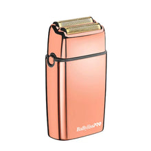 BaBylissPRO® FOILFX02™ Cordless Rose Gold Metal Double Foil Shaver- Lowest price In Cart - BUYBARBER.COM