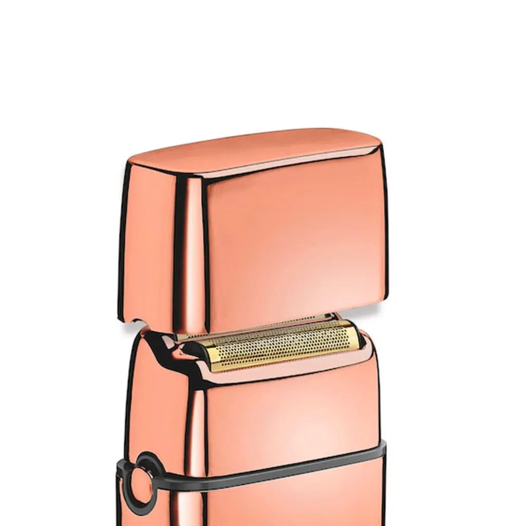 BaBylissPRO® FOILFX02™ Cordless Rose Gold Metal Double Foil Shaver- Lowest price In Cart - BUYBARBER.COM