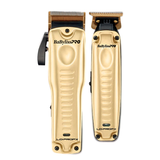 NEW BaByliss PRO Lo-Pro FX Limited Edition High Performance Gold Clipper & Trimmer