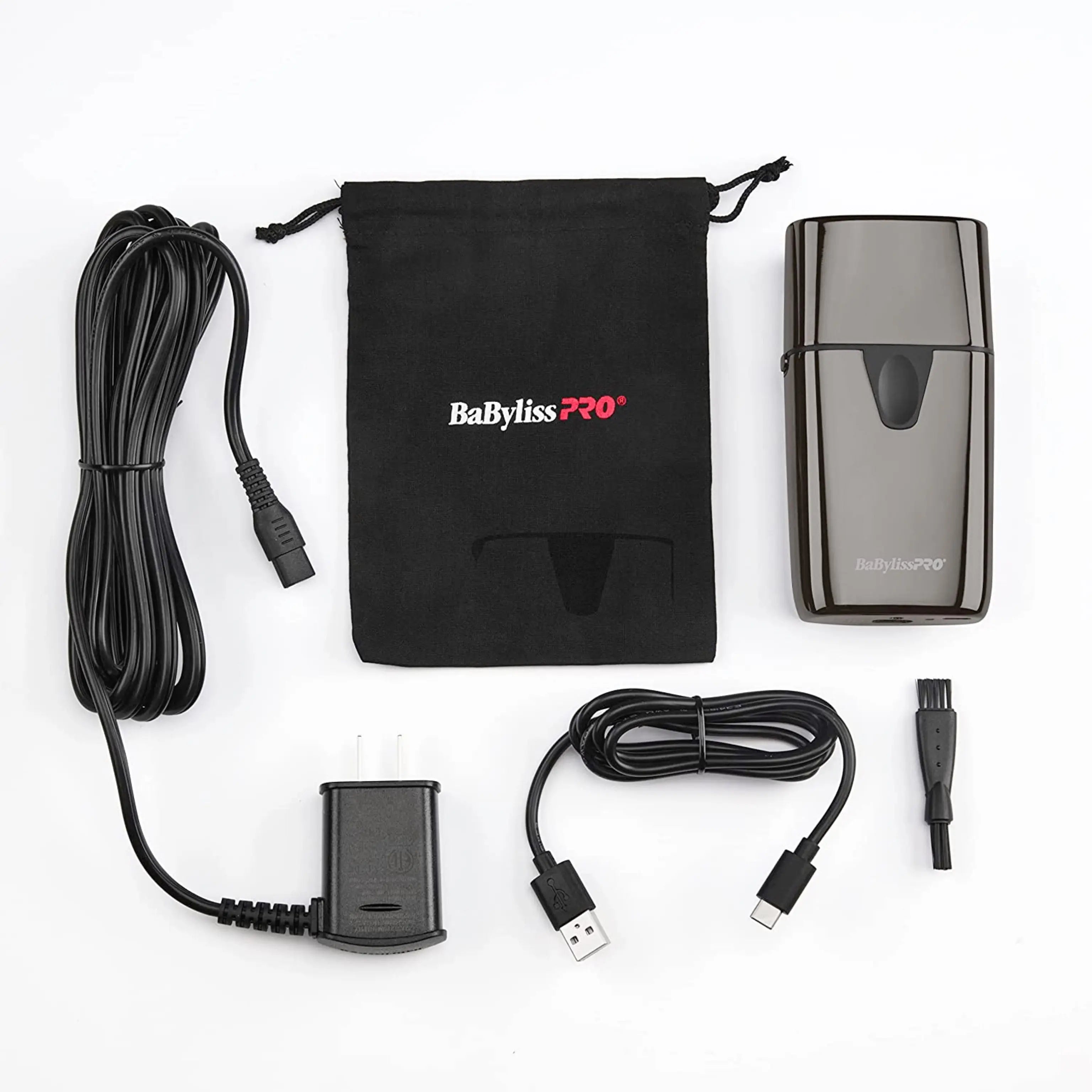 BaBylissPRO® UV Foil Double Foil Shaver | FXLFS2 | Grey - BUYBARBER.COM