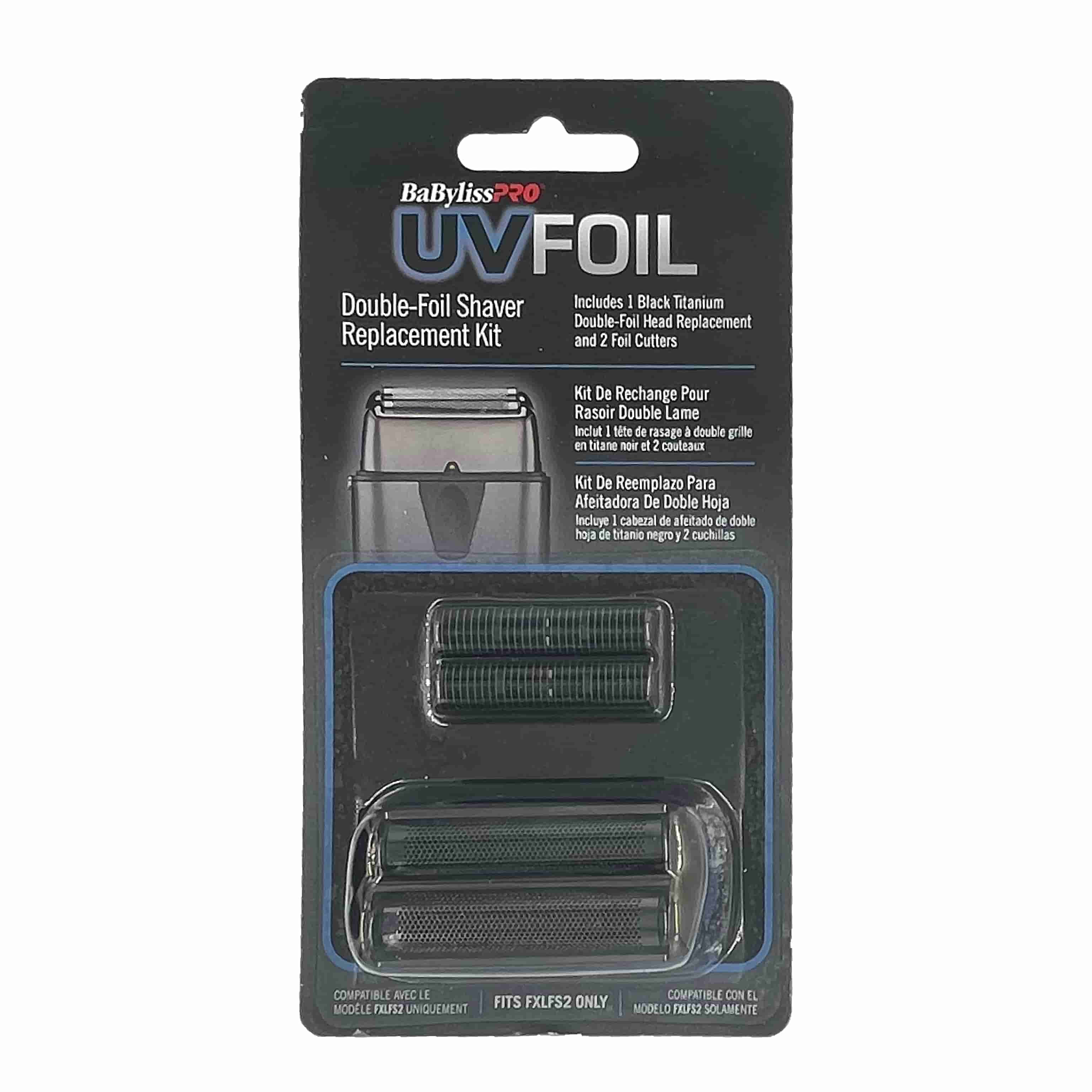 BaBylissPRO® UV Foil Replacement Double Foil Shaver and Cutters - BUYBARBER.COM