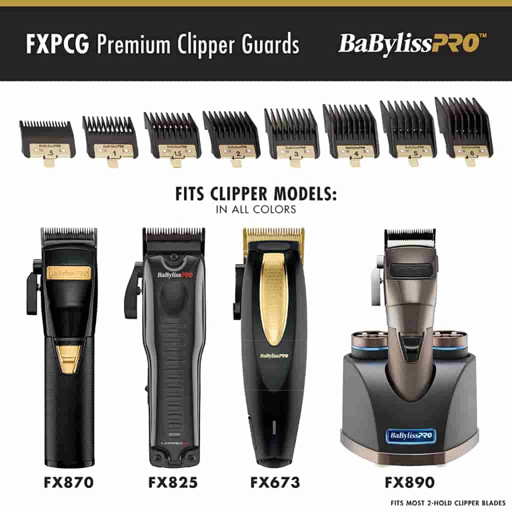 BaBylissPRO® Premium Clipper Guards - BUYBARBER.COM