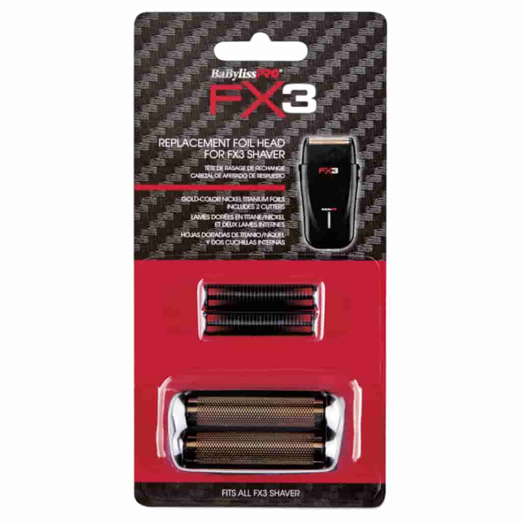 BaBylissPRO® FX3 Professional High Speed Foil Shaver Replacement Foil & Cutter - BUYBARBER.COM