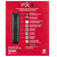 Babyliss FX3 Professional High Speed Foil Shaver - BUYBARBER.COM