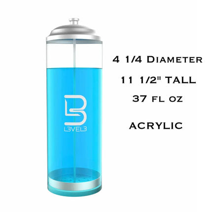 Level 3 Disinfectant Jar - BUYBARBER.COM