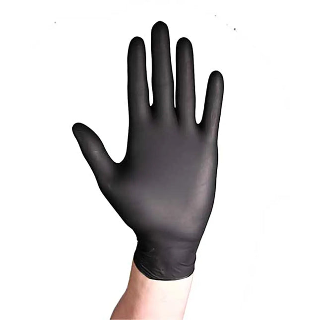 Black Nitrile Powder Free Barber Gloves Shop BuyBarber