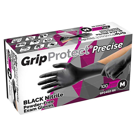 Black Nitrile Powder Free Barber Gloves Shop BuyBarber