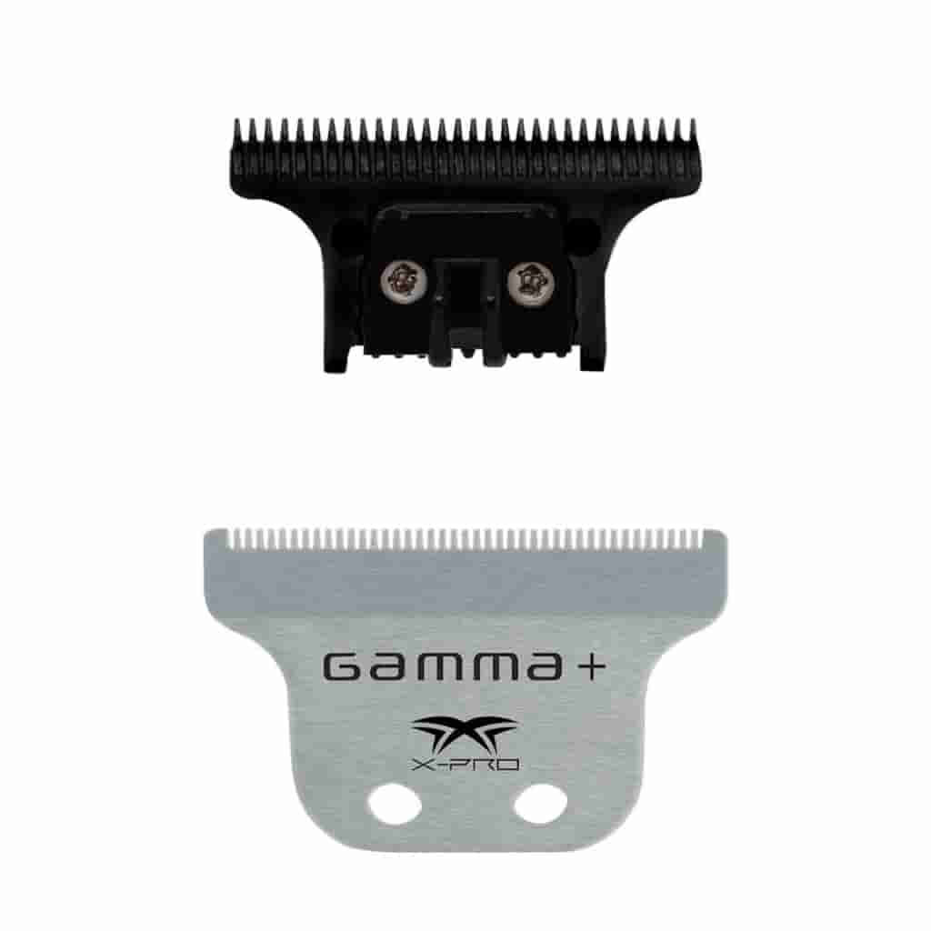 Gamma+ X-Pro Wide Trimmer Blade - The One Cutter - Set - BUYBARBER.COM